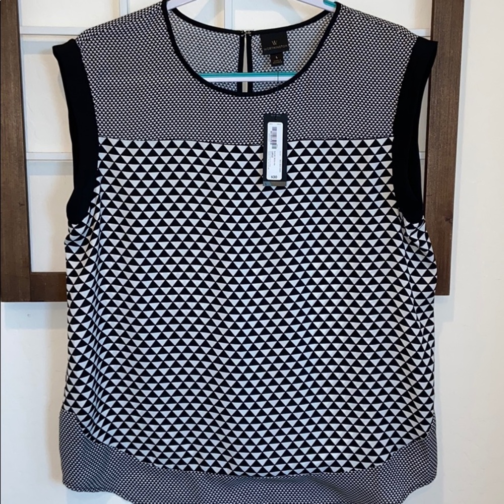 Black Worthington Blouse!